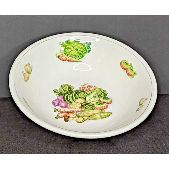 Vintage Vegetable Bowl 10" Porcelain - Picture 1 of 4